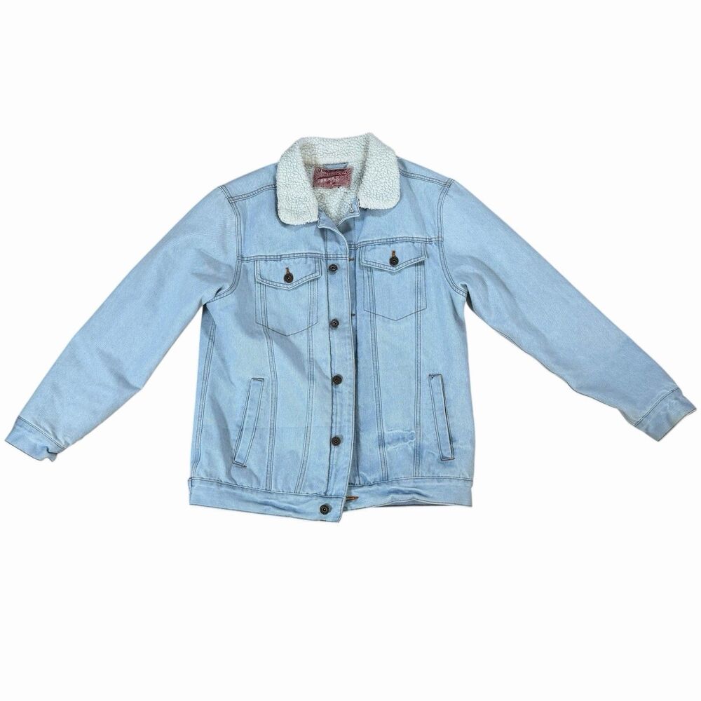 Brooklyn Cloth Denim Jacket, Women’s, Sherpa Lined Size M